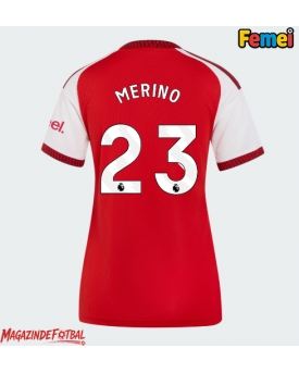 Arsenal Mikel Merino #23 Tricou Fotbal Replică 2026-27 Femei Acasa Arsenal Mikel Merino #23 Tricou Fotbal Replică 2026-27 Femei Acasa